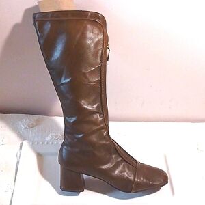 Brown Heeled Boots for Women